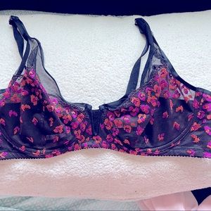 Savage X Fenty Sunset Leopard Unlined Bra
